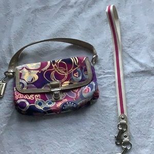 Coach Poppy Limited Edition Layla Graffiti Shoulder Bag
